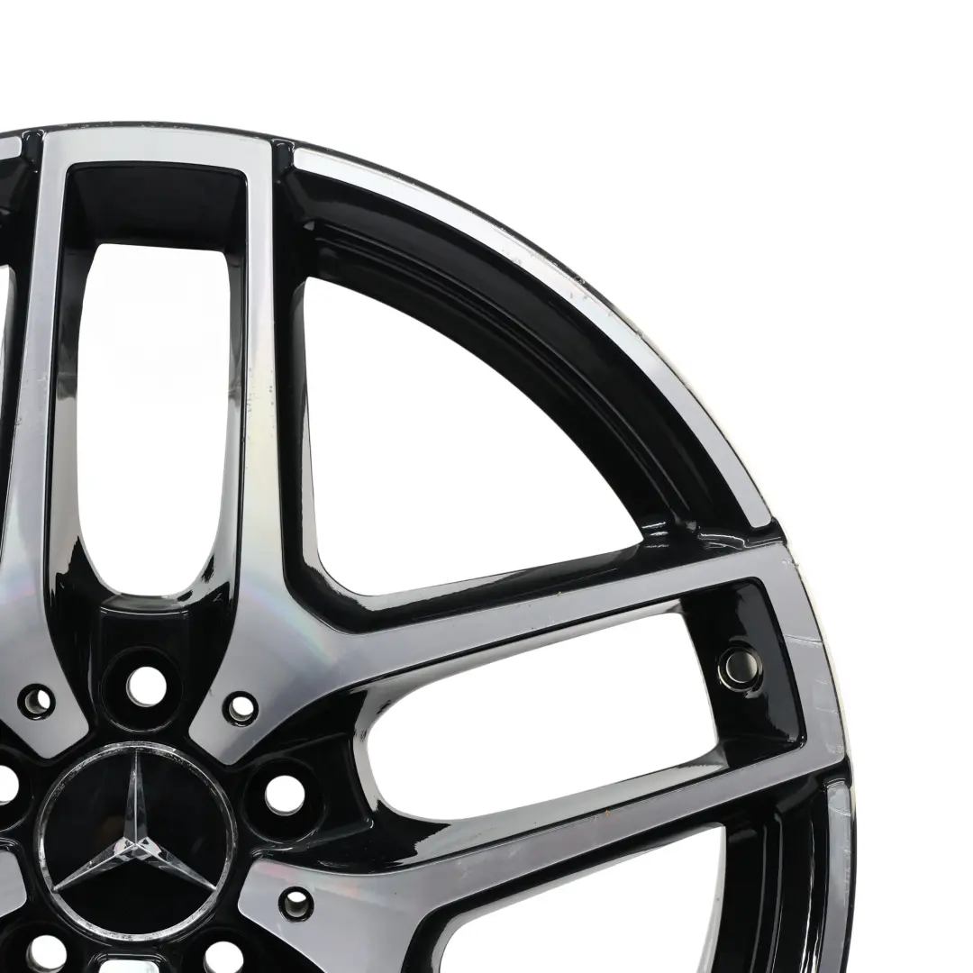 Rim Mercedes GLC X253 C253 Front Alloy AMG 19" 8J ET:38 to Black Wheel with Part number A2534011800 Black Wheel Rim Mercedes GLC X253 C253 Front Alloy AMG 19" 8J ET:38 - SKU A2534011800-8 - Part number A2534011800