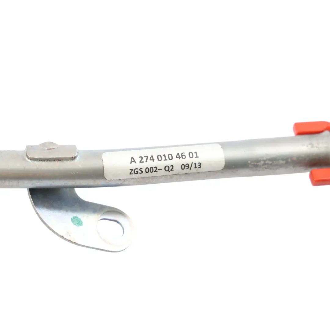 Dipstick Engine Oil Level Tube Pipe Petrol M274 to Mercedes W204 with Part number A2740104601 Mercedes W204 Dipstick Engine Oil Level Tube Pipe Petrol M274 - SKU A2740104601 - Part number A2740104601