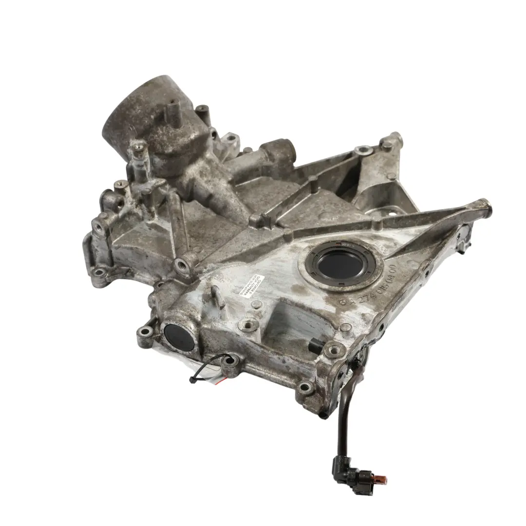 M274.920 Hybrid Engine Timing Case Cover to Mercedes W205 with Part number A2740150400 Mercedes W205 M274.920 Hybrid Engine Timing Case Cover - SKU A2740150400 - Part number A2740150400