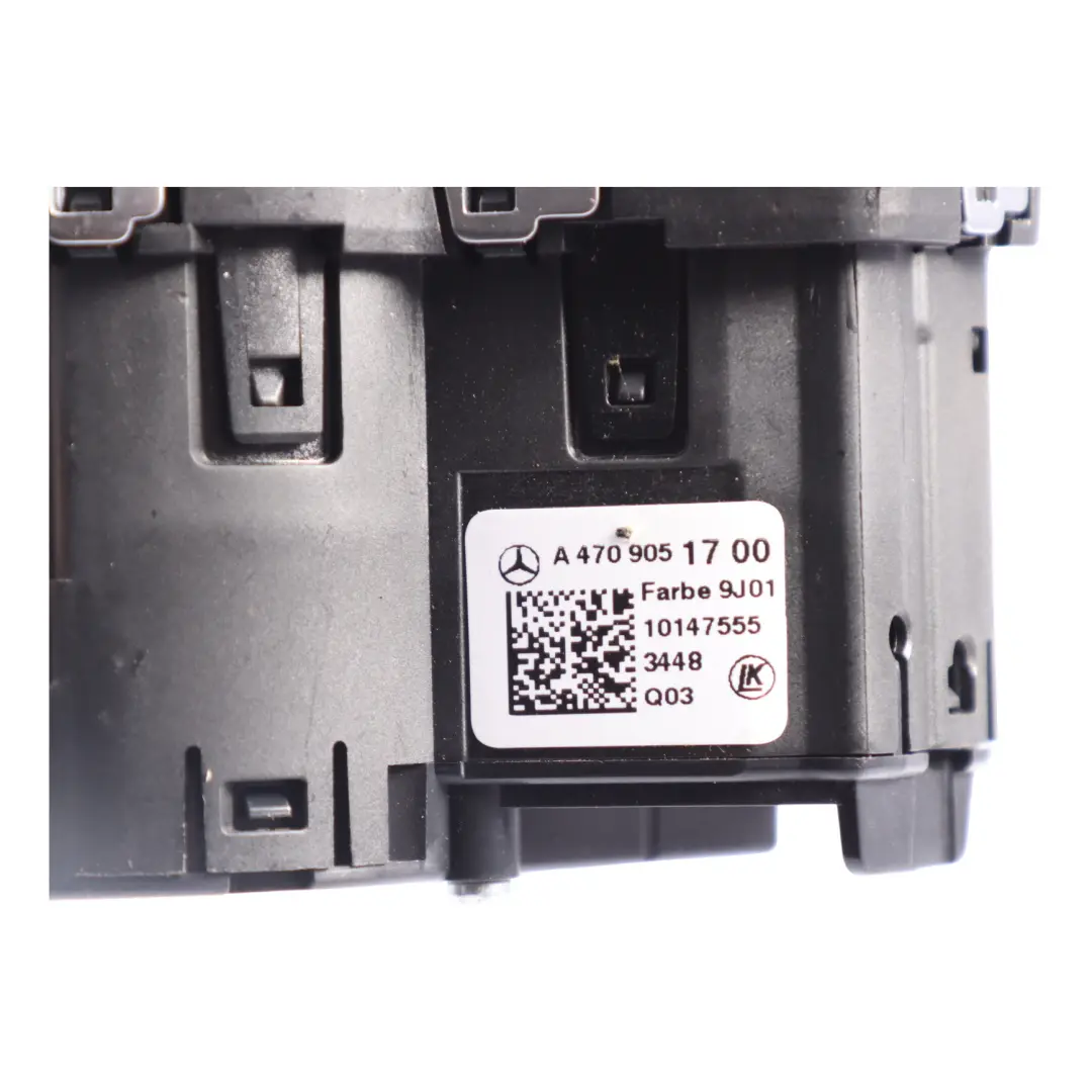 W470 Headlight Switch Control Unit Button Black to Mercedes with Part number A4709051700 Mercedes W470 Headlight Switch Control Unit Button Black - SKU A4709051700 - Part number A4709051700