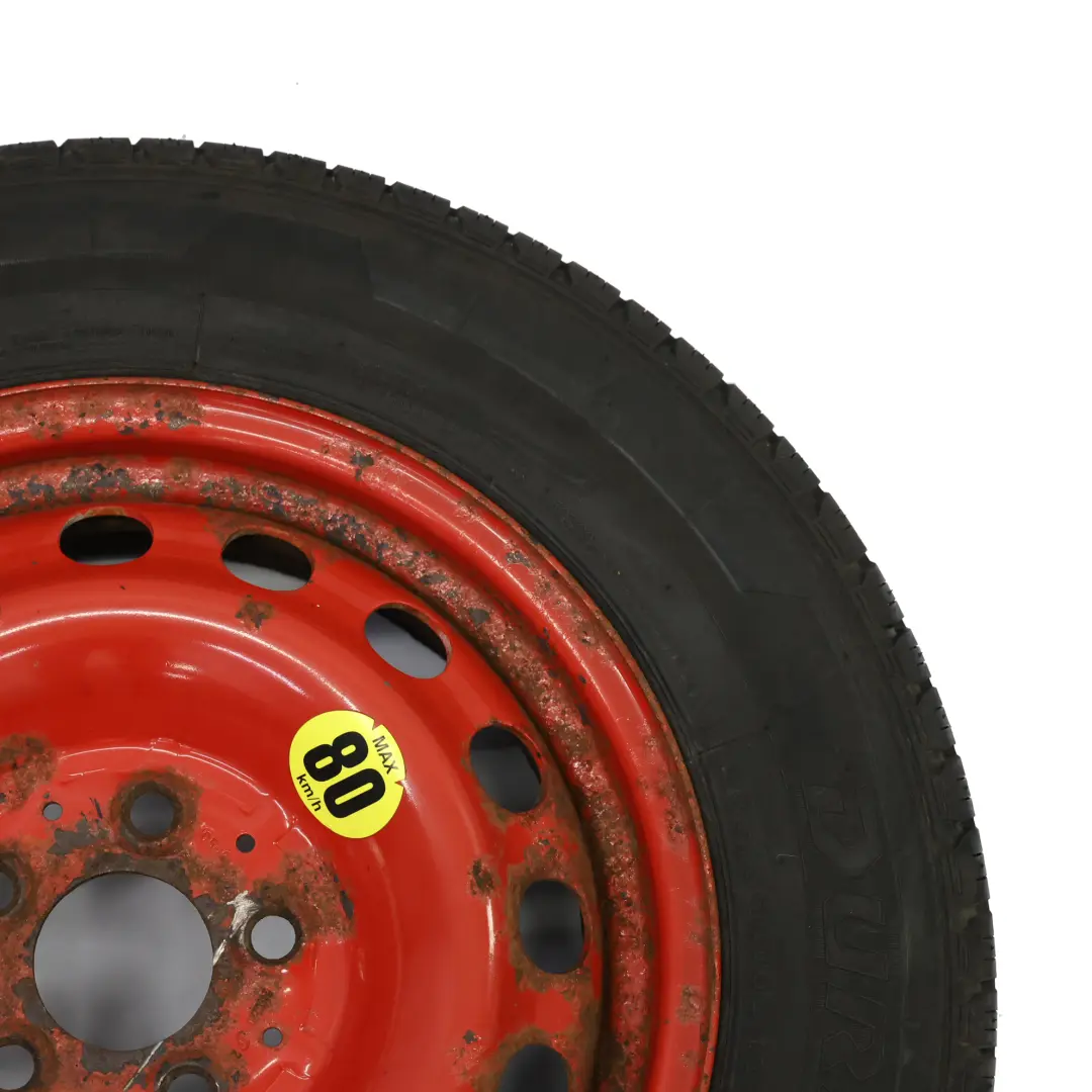 Mercedes Vito W639 Jante Secours Acier Rouge Pneu 16" ET:60 6,5J - SKU A6394011302-5 - Numéro de pièce A6394011302