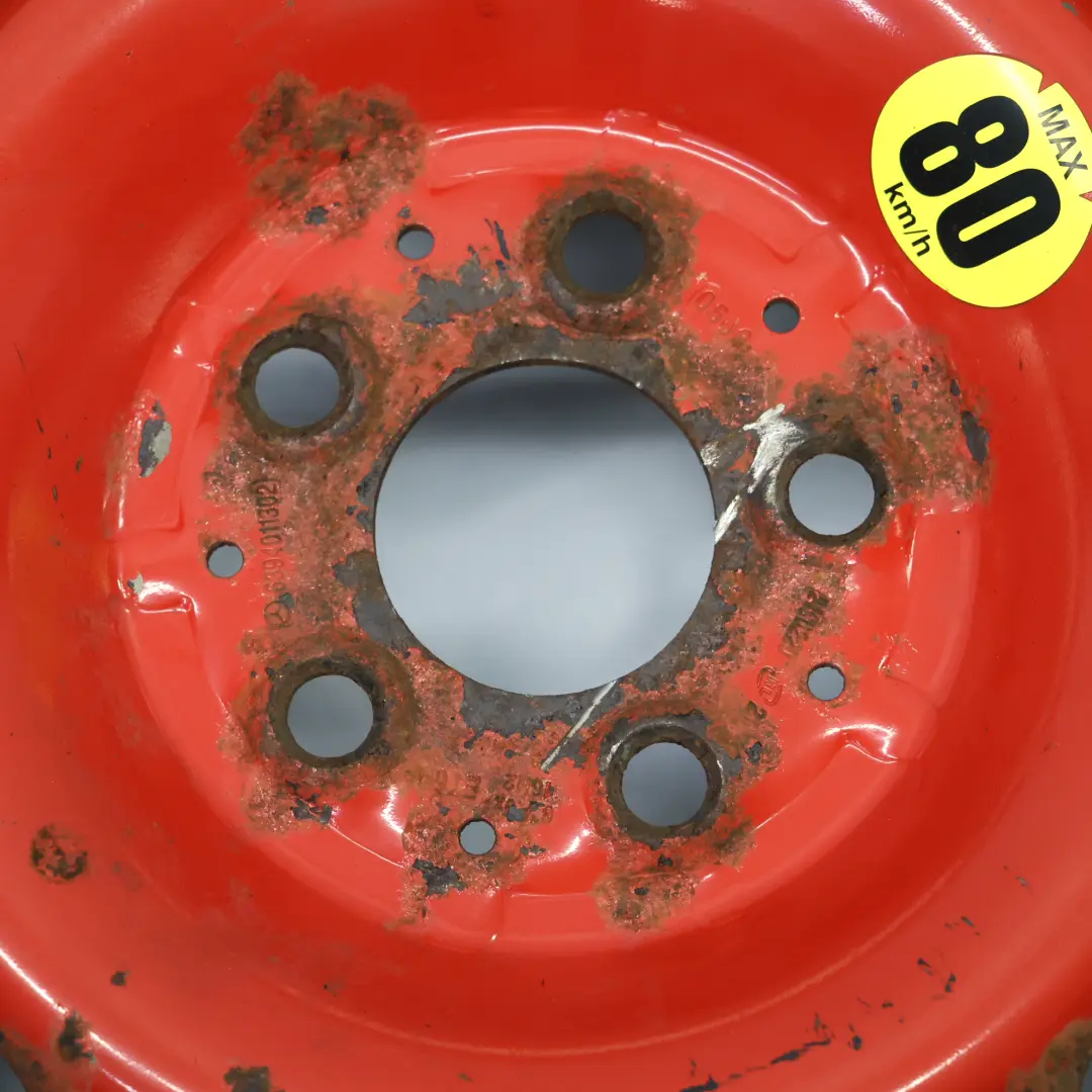 Jante Secours Acier Rouge Pneu 16" ET:60 6,5J pour Mercedes Vito W639 à propos du numéro de pièce A6394011302 Mercedes Vito W639 Jante Secours Acier Rouge Pneu 16" ET:60 6,5J - SKU A6394011302-5 - Numéro de pièce A6394011302