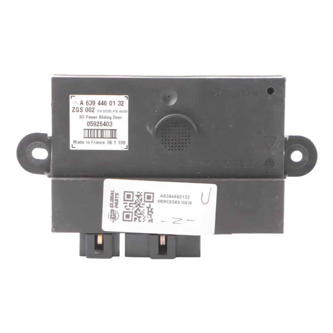 Module Commande Porte Coulissante Latérale pour Mercedes Vito Viano W639 à propos du numéro de pièce A6394460132 Mercedes Vito Viano W639 Module Commande Porte Coulissante Latérale - SKU A6394460132 - Numéro de pièce A6394460132