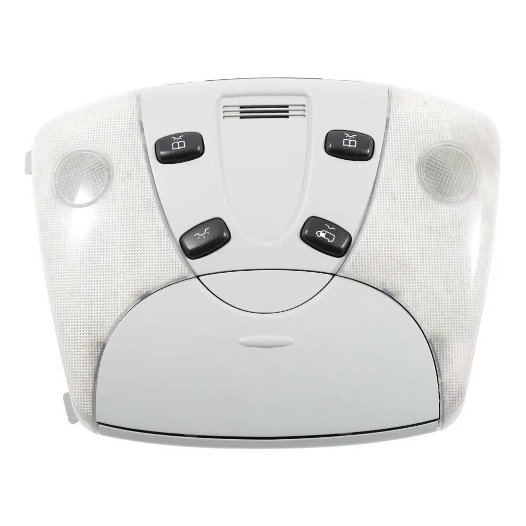 Techo Luz Interior Delantero Panel Interruptor Gris A6398201401 para Mercedes W639 con número de pieza A6399002300 Mercedes W639 Techo Luz Interior Delantero Panel Interruptor Gris A6398201401 - SKU A6399002300-1 - Número de pieza A6399002300