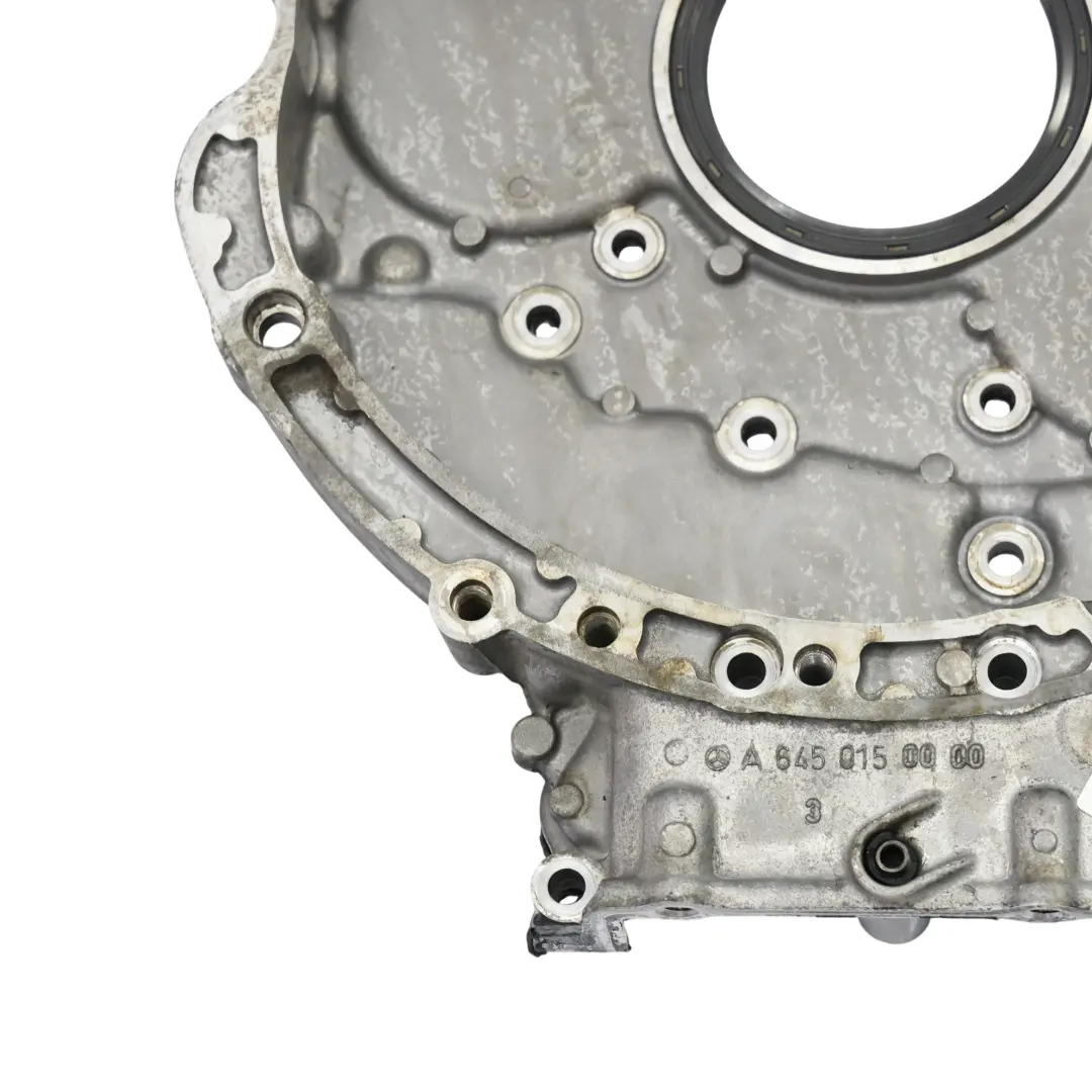 Mercedes X156 220 CDI Timing Chain Crankshaft Oil Seal Housing Cover - SKU A6450150000 - Part number A6450150000