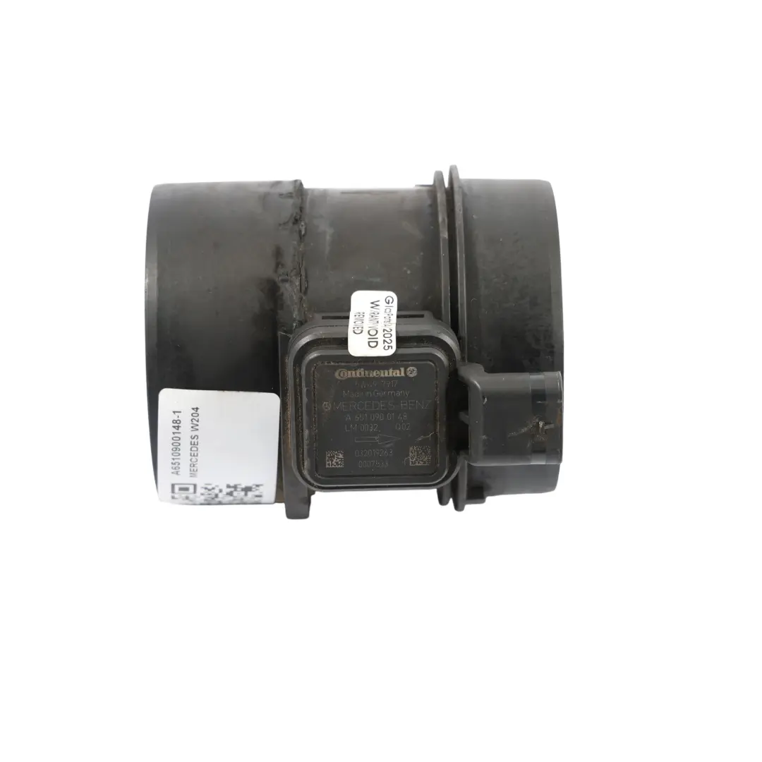 W207 W639 W906 Sensore Misuratore Massa Flusso D'Aria per Mercedes W204 con numero di parte A6510900148 Mercedes W204 W207 W639 W906 Sensore Misuratore Massa Flusso D'Aria - SKU A6510900148-1 - Numero di parte A6510900148