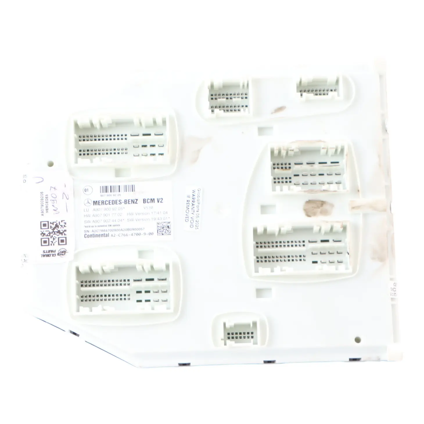 Mercedes Sprinter W907 W910 Module Contrôle Carrosserie BCM V2 ECU A9079009205