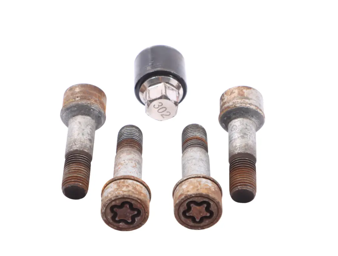 Anti Theft Bolts Wheel Alloy Secure Locks to Mercedes ML W164 with Part number B66470145 Mercedes ML W164 Anti Theft Bolts Wheel Alloy Secure Locks - SKU B66470145 - Part number B66470145