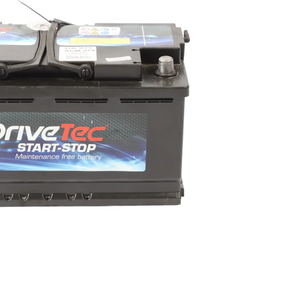  DriveTec AGM Start-Stop 12V Accumulator Battery 92Ah 850A DA019 - SKU DRIVETEC-AGM-92AH - Part number DRIVETEC-AGM-92AH