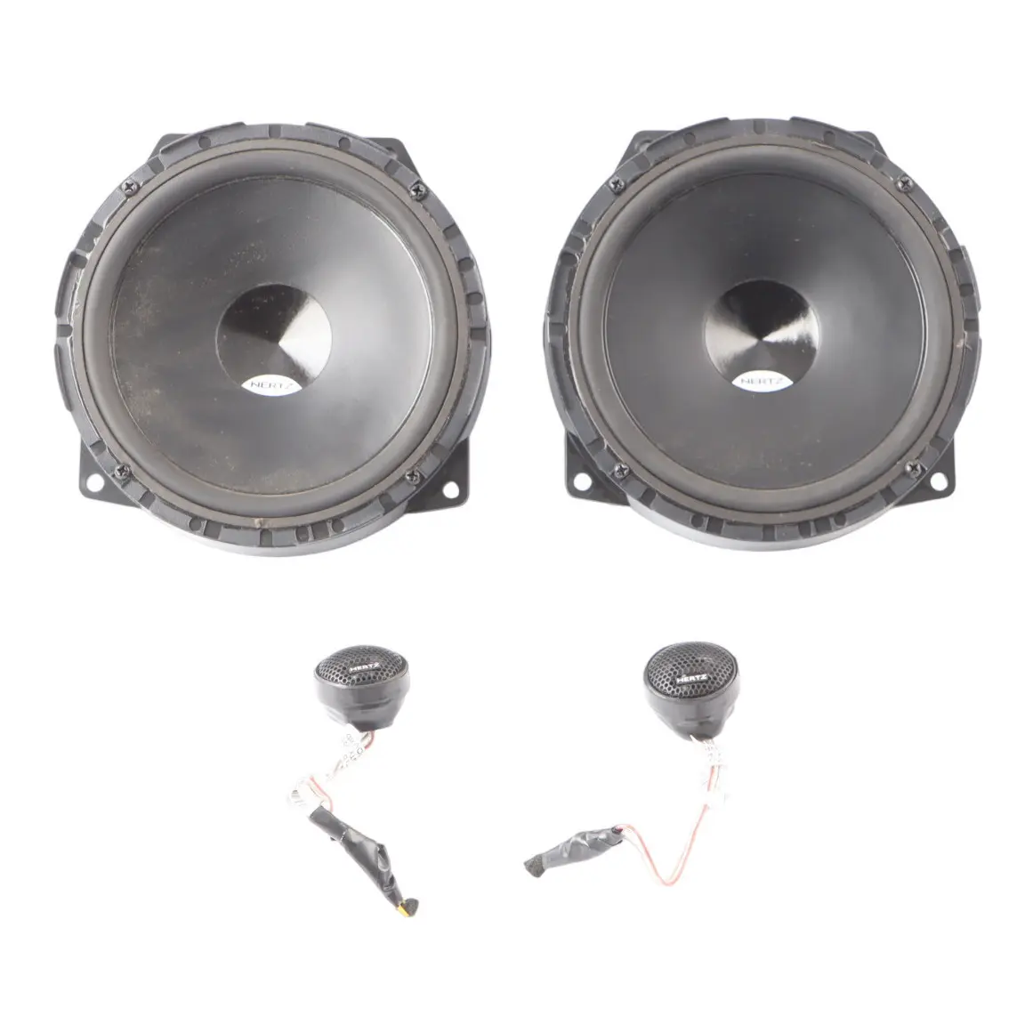 Hertz Dieci DV170.3 2-Way Coaxial Stereo Audio Speaker Set 100W