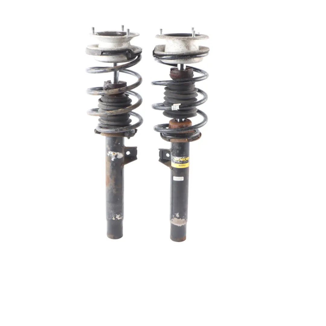 Strut Set BMW E90 E91 E92 Shock Absorber Monroe Front Suspension to Spring with Part number G8292 Spring Strut Set BMW E90 E91 E92 Shock Absorber Monroe Front Suspension - SKU G8292 - Part number G8292
