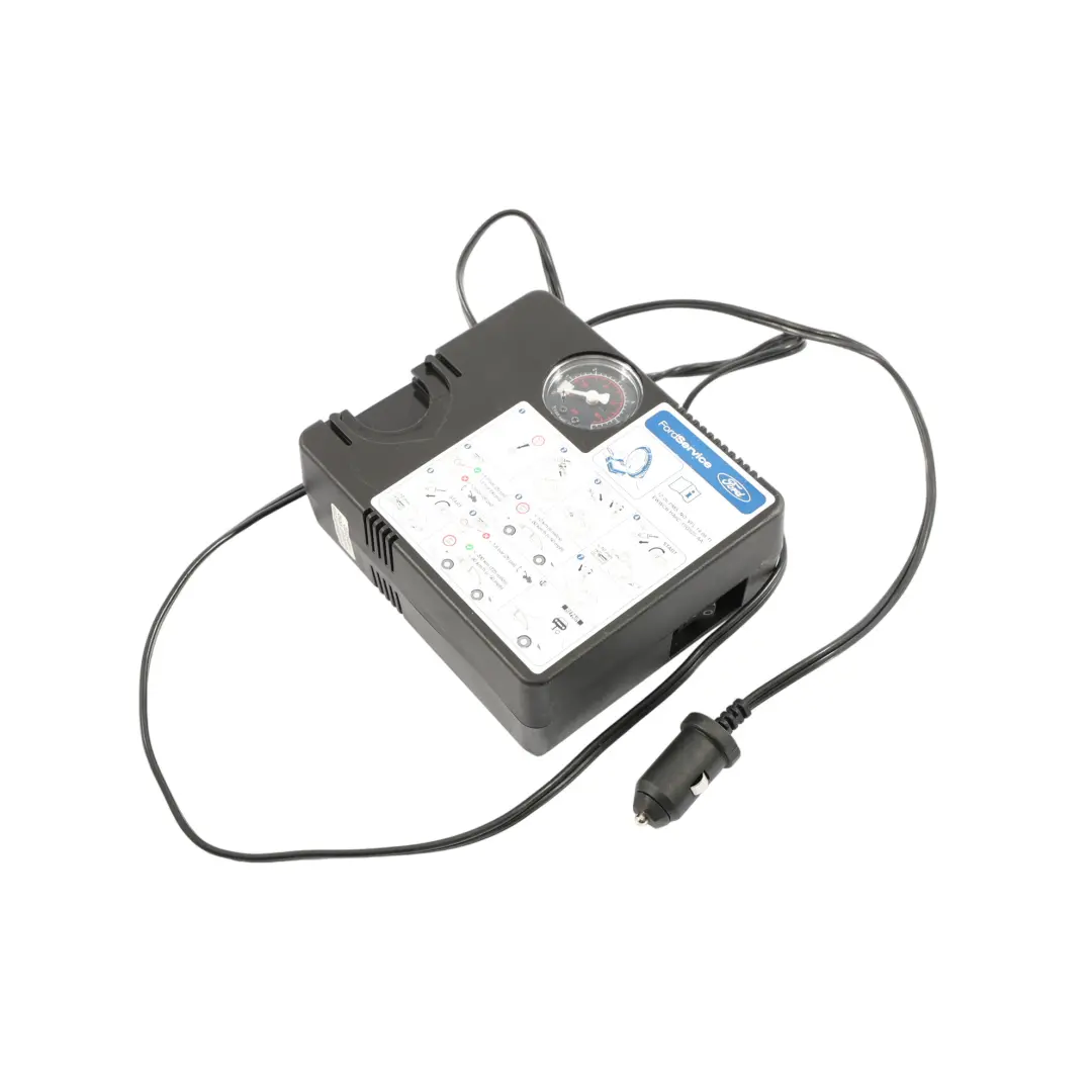 Tyre Puncture Repair Compressor Inflaitor Mobility Pump to Ford with Part number HA6C19G525 Ford Tyre Puncture Repair Compressor Inflaitor Mobility Pump - SKU HA6C19G525 - Part number HA6C19G525