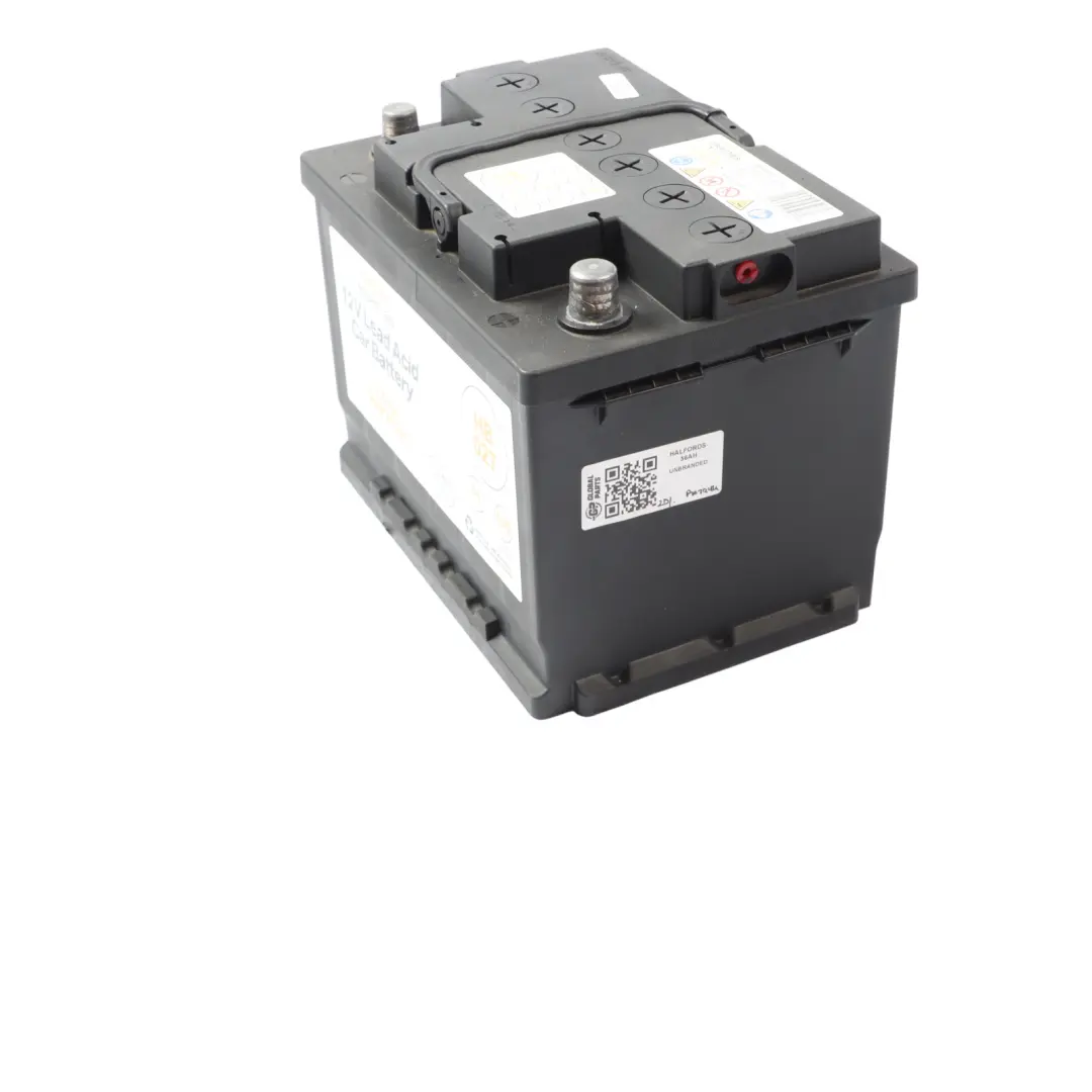 Halfords Essentials 12V Lead Acid Car Accumulator Battery 56Ah 480A HB027 to with Part number HALFORDS-56AH Halfords Essentials 12V Lead Acid Car Accumulator Battery 56Ah 480A HB027 - SKU HALFORDS-56AH - Part number HALFORDS-56AH