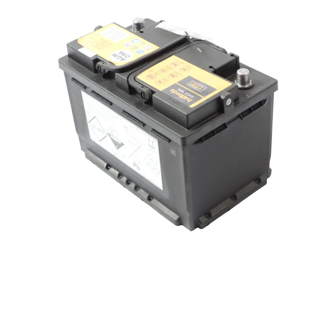 Halfords 12V AGM 096 Start Stop Accumulator Battery 70Ah 720A to with Part number HALFORDS-AGM-70AH Halfords 12V AGM 096 Start Stop Accumulator Battery 70Ah 720A - SKU HALFORDS-AGM-70AH - Part number HALFORDS-AGM-70AH