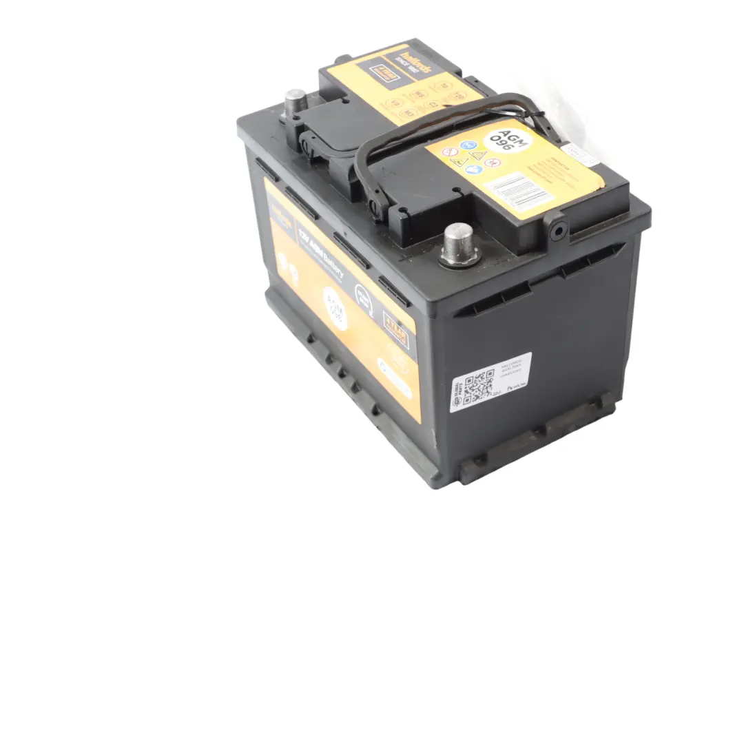 Halfords 12V AGM 096 Start Stop Accumulator Battery 70Ah 720A to with Part number HALFORDS-AGM-70AH Halfords 12V AGM 096 Start Stop Accumulator Battery 70Ah 720A - SKU HALFORDS-AGM-70AH - Part number HALFORDS-AGM-70AH