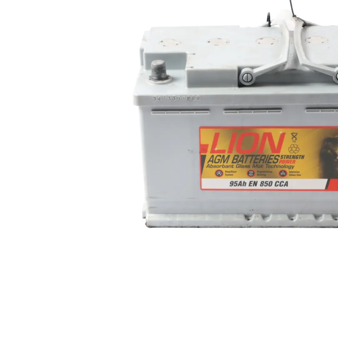  LION AGM 850 CCA Start Stop Accumulator Battery Electrical Unit 95Ah 850A 12V - SKU LION-AGM-95AH - Part number LION-AGM-95AH