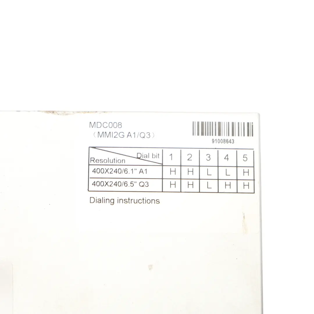 Zestaw Retrofit MMI Bluetooth CarPlay Moduł Multimedialny MMI2G do Audi A1 8X o numerze MMI2G-CARPLAY Audi A1 8X Zestaw Retrofit MMI Bluetooth CarPlay Moduł Multimedialny MMI2G - SKU MMI2G-CARPLAY-A1 - Numer Części MMI2G-CARPLAY