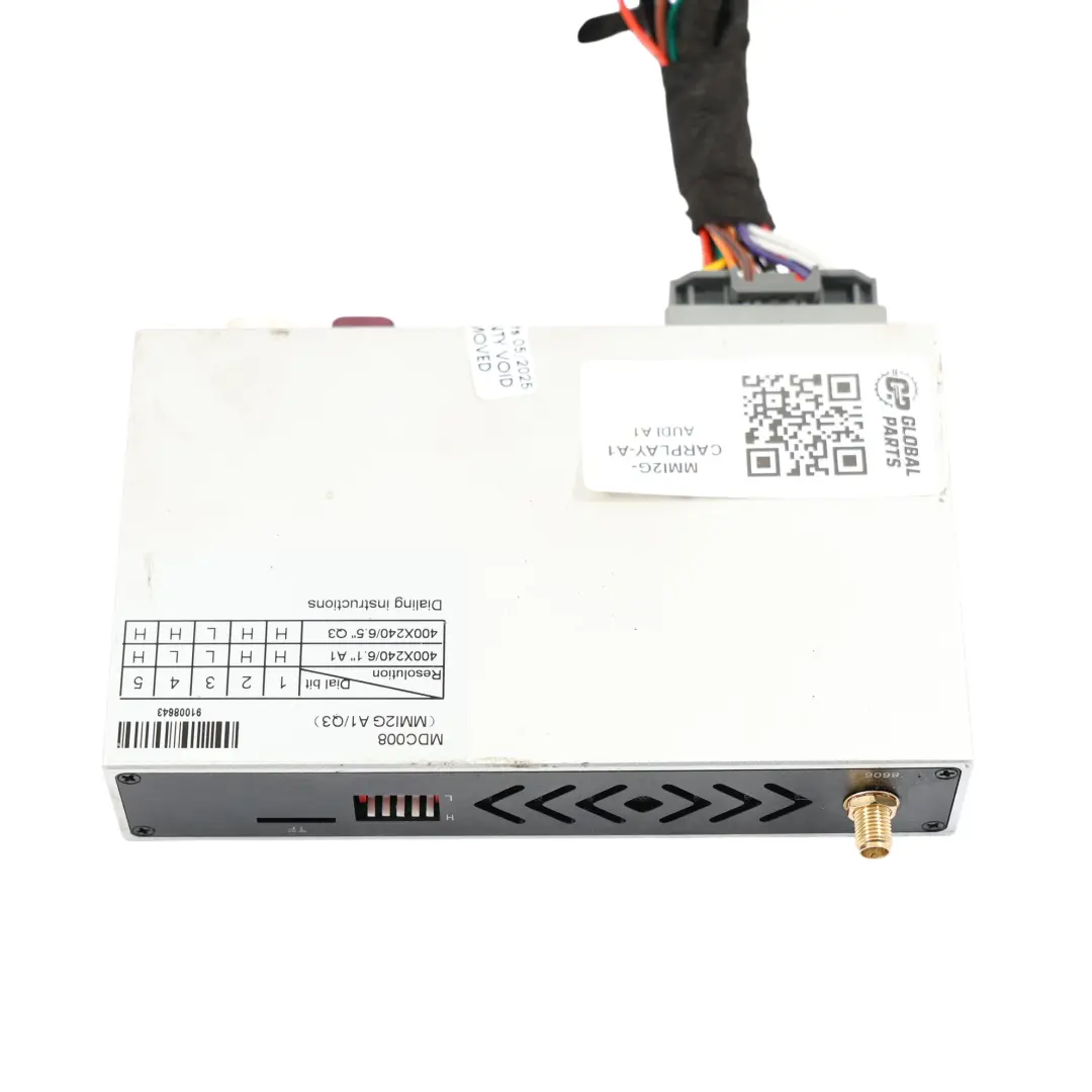 Interfaccia Bluetooth CarPlay MMI Retrofit Modulo Multimediale MMI2G per Audi A1 8X con numero di parte MMI2G-CARPLAY Audi A1 8X Interfaccia Bluetooth CarPlay MMI Retrofit Modulo Multimediale MMI2G - SKU MMI2G-CARPLAY-A1 - Numero di parte MMI2G-CARPLAY