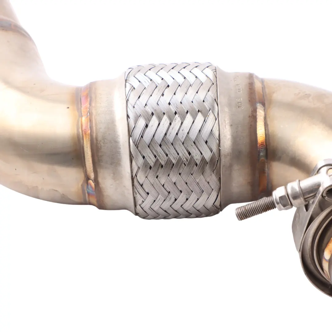 N57N Darkside Exhaust Turbo Pipe Line Diesel to BMW F30 F31 330d with Part number N57N-DOWNPIPE-DARKSIDE BMW F30 F31 330d N57N Darkside Exhaust Turbo Pipe Line Diesel - SKU N57N-DOWNPIPE-DARKSIDE - Part number N57N-DOWNPIPE-DARKSIDE