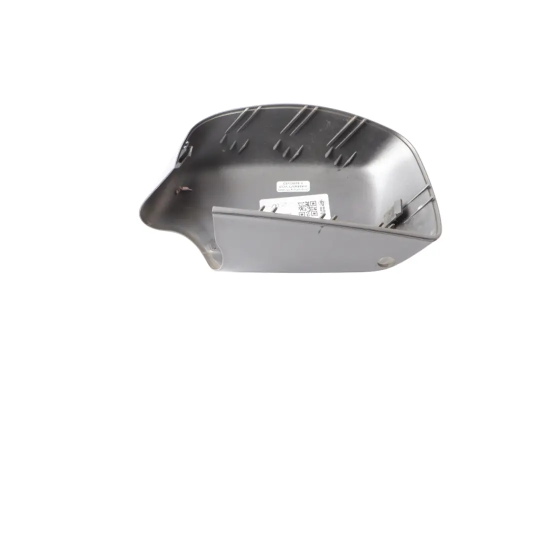 Right O/S Wing Mirror Cover Cap Sterlinggrau Grey Metallic to BMW X5 E53 with Part number 0007740 BMW X5 E53 Right O/S Wing Mirror Cover Cap Sterlinggrau Grey Metallic - SKU P0007740-STG - Part number 0007740