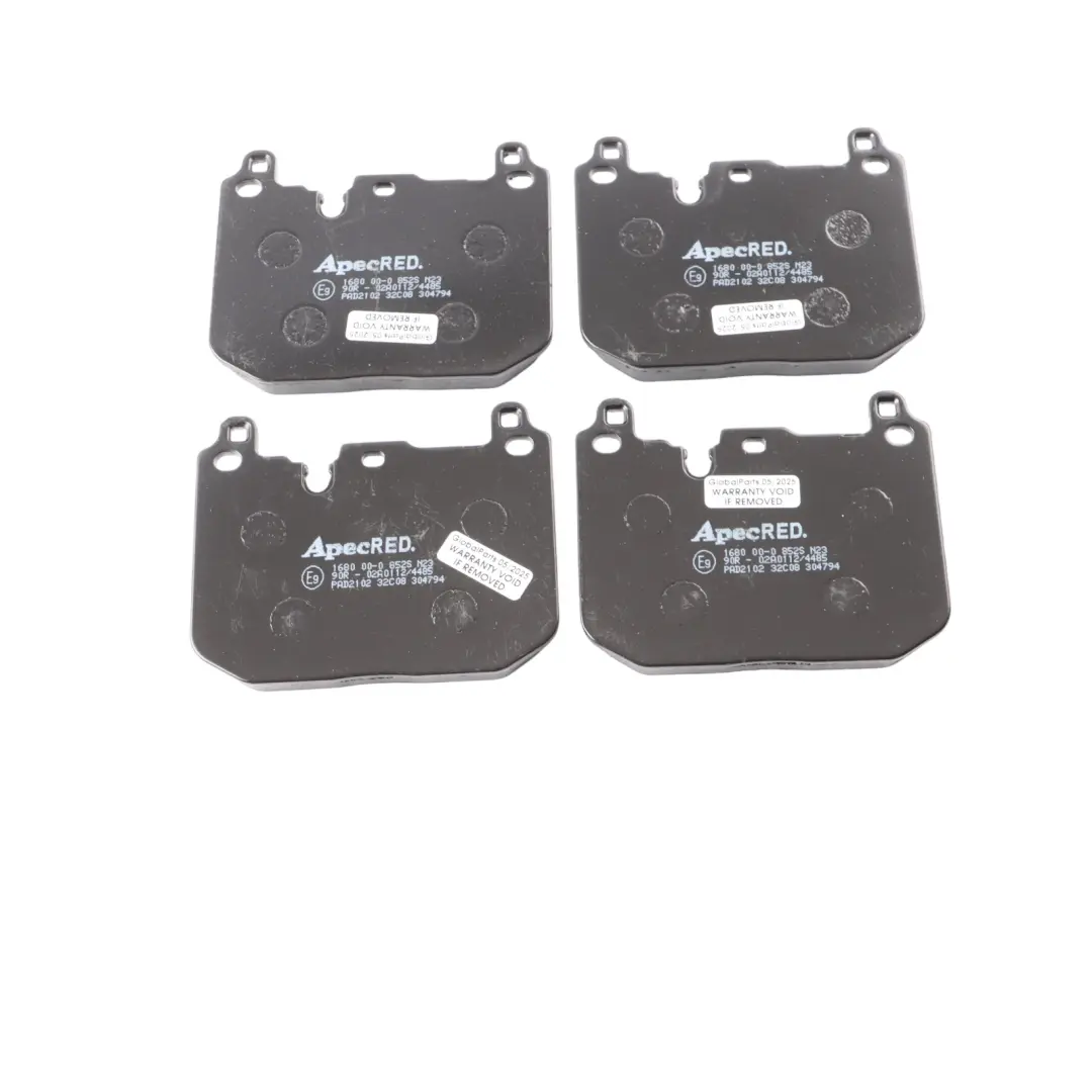 Front Wheel Brake Pad Set Apec Braking Unit Kit to BMW F40 Mini F56 F60 with Part number PAD2102 BMW F40 Mini F56 F60 Front Wheel Brake Pad Set Apec Braking Unit Kit - SKU PAD2102 - Part number PAD2102