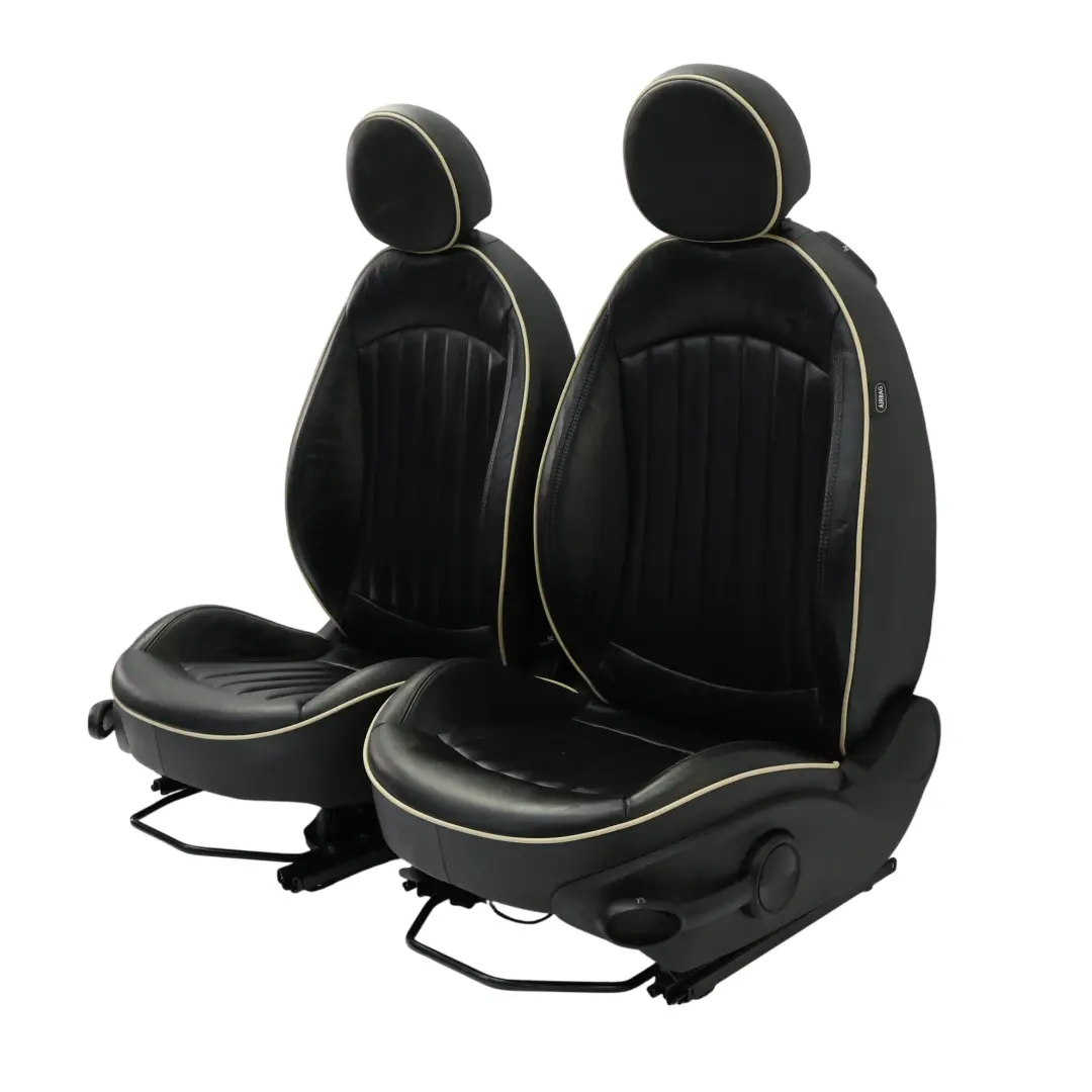 Mini Cooper One R56 Sport Asiento Completo Asiento Delantero Trasero Juego Negro - SKU R56-SEATS-SPORT-LEATHER-LOUNGE-T9E1 - Número de pieza R56-SEATS-SPORT-LEATHER-LOUNGE