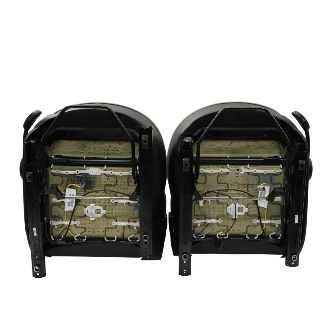 Mini Cooper One R56 Sport Full Leather Interior Seats Seat Front Rear Set Black - SKU R56-SEATS-SPORT-LEATHER-LOUNGE-T9E1 - Part number R56-SEATS-SPORT-LEATHER-LOUNGE