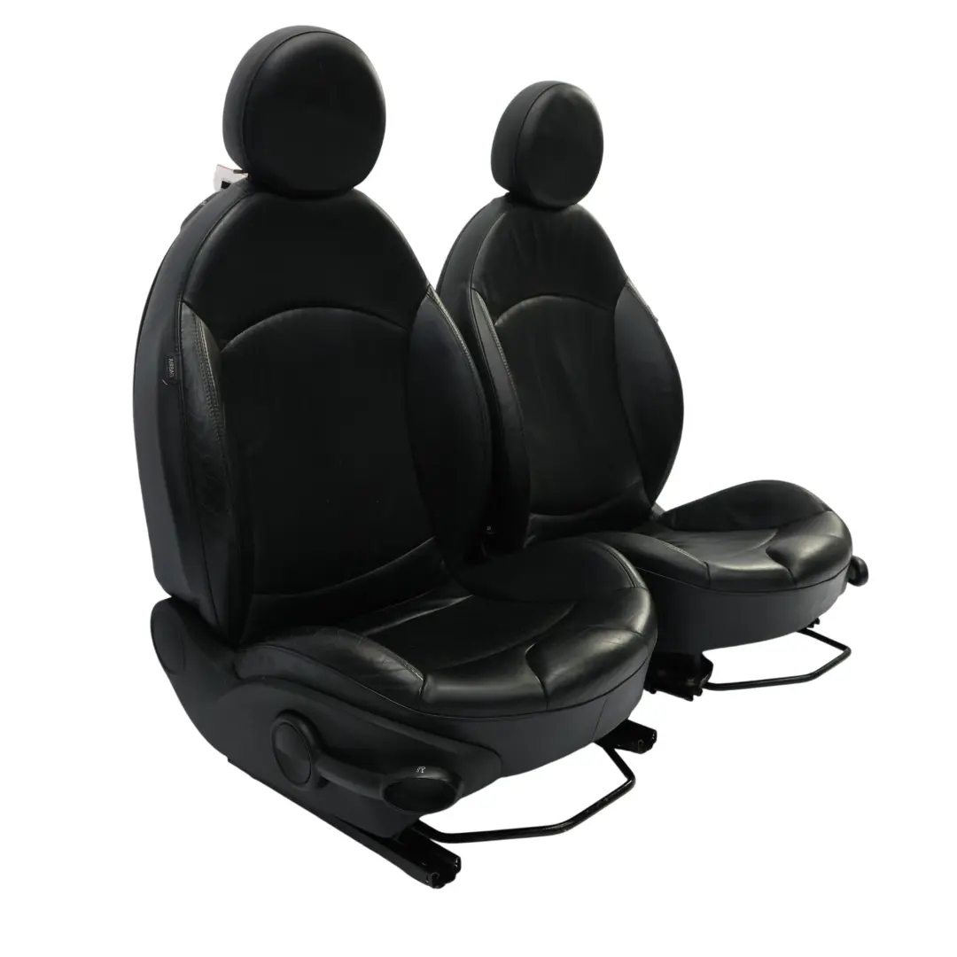 Schwarz Leder Innensitze Sitz Sitze Sportsitze für Mini Cooper One Sport mit Teilenummer R56 Mini Cooper One Sport Schwarz Leder Innensitze Sitz Sitze Sportsitze - SKU R56-Sports-Full-Leather-Black-Seats-1 - Teilenummer R56