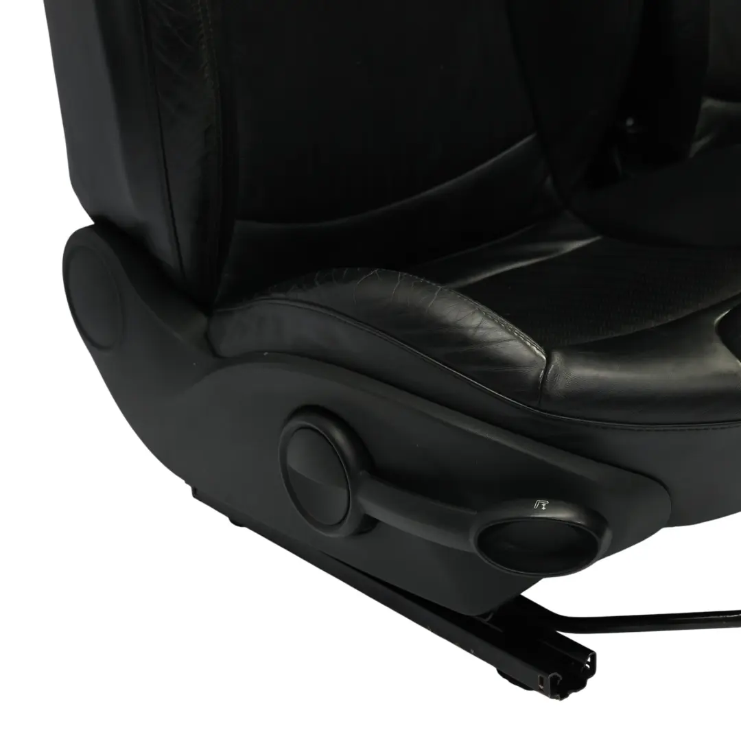  Sedili Pelle Mini Cooper Sport Sedili Interni Nera Anteriori Posteriori - SKU R56-Sports-Full-Leather-Black-Seats-1 - Numero di parte R56