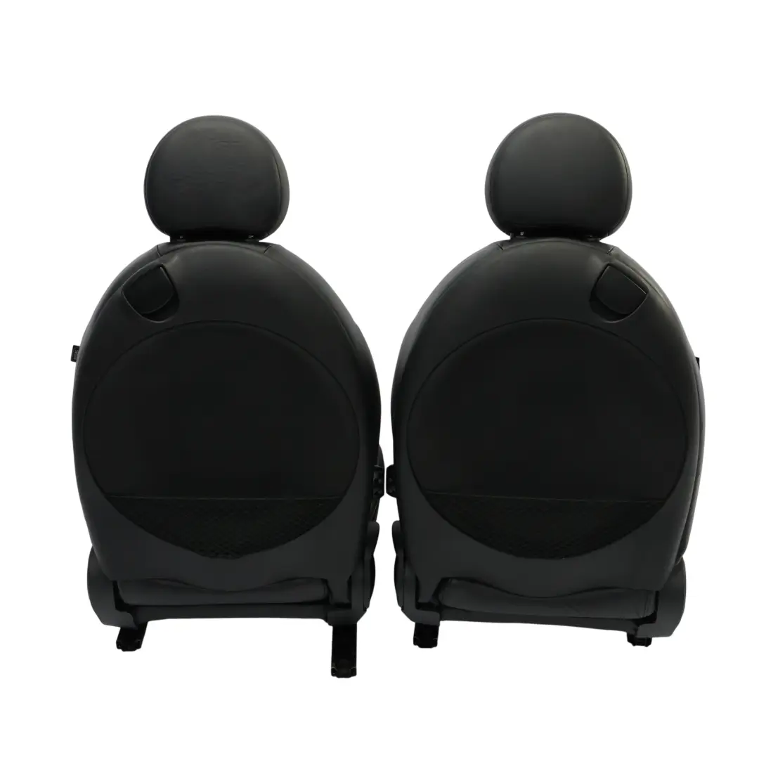  Sedili Pelle Mini Cooper Sport Sedili Interni Nera Anteriori Posteriori - SKU R56-Sports-Full-Leather-Black-Seats-1 - Numero di parte R56