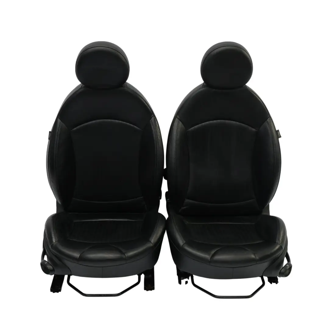 Asientos Cuero Mini Cooper Sport Negro Completo Asiento Delantero Trasero para con número de pieza R56 Asientos Cuero Mini Cooper Sport Negro Completo Asiento Delantero Trasero - SKU R56-Sports-Full-Leather-Black-Seats-1 - Número de pieza R56