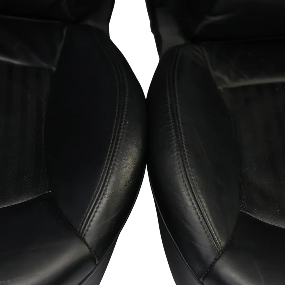 Leather Seats Mini Cooper Sport Full Black Leather Interior Seat Front Rear to with Part number R56 Leather Seats Mini Cooper Sport Full Black Leather Interior Seat Front Rear - SKU R56-Sports-Full-Leather-Black-Seats-1 - Part number R56