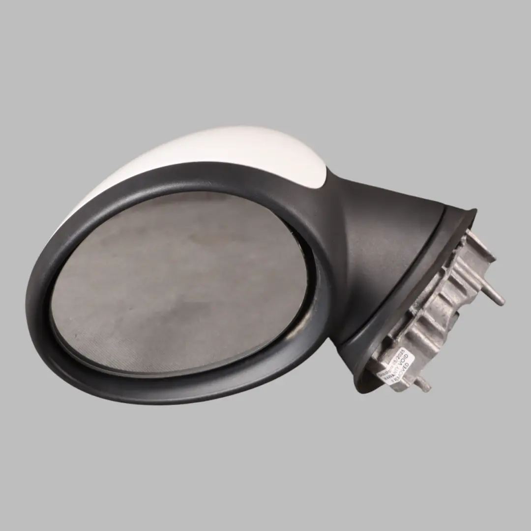 Left N/S Heated Door Wing Mirror N/S White 5 Pin to Mini Cooper One R55 R56 R57 with Part number 2755637 Mini Cooper One R55 R56 R57 Left N/S Heated Door Wing Mirror N/S White 5 Pin - SKU rhd-2755637-WHI2 - Part number 2755637