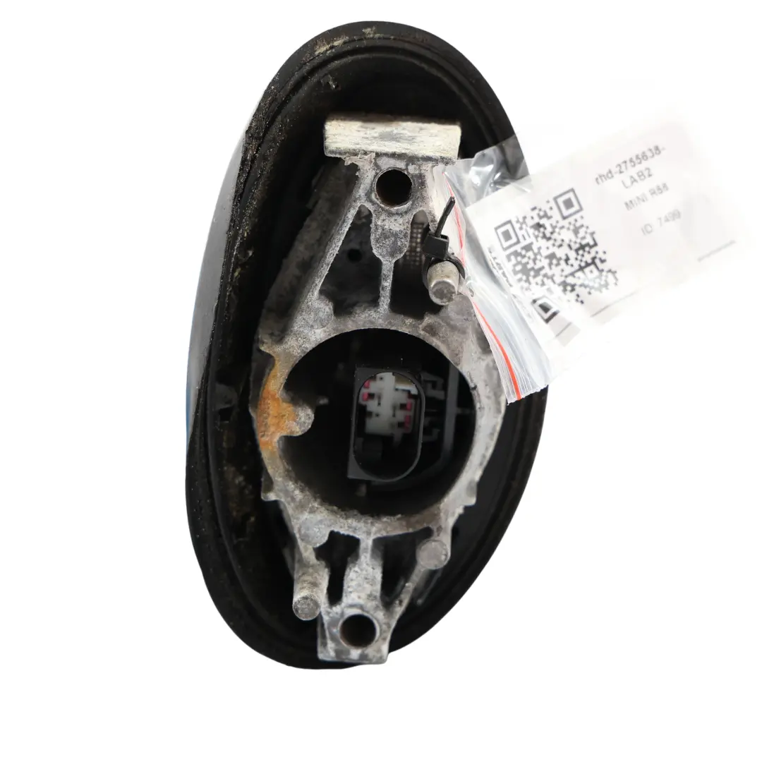 Door Wing Mirror Mini R55 R56 R57 Right O/S Heated 5-Pin Laser Blue Metallic A59 to with Part number 2755638 Door Wing Mirror Mini R55 R56 R57 Right O/S Heated 5-Pin Laser Blue Metallic A59 - SKU RHD-2755638-LAB2 - Part number 2755638