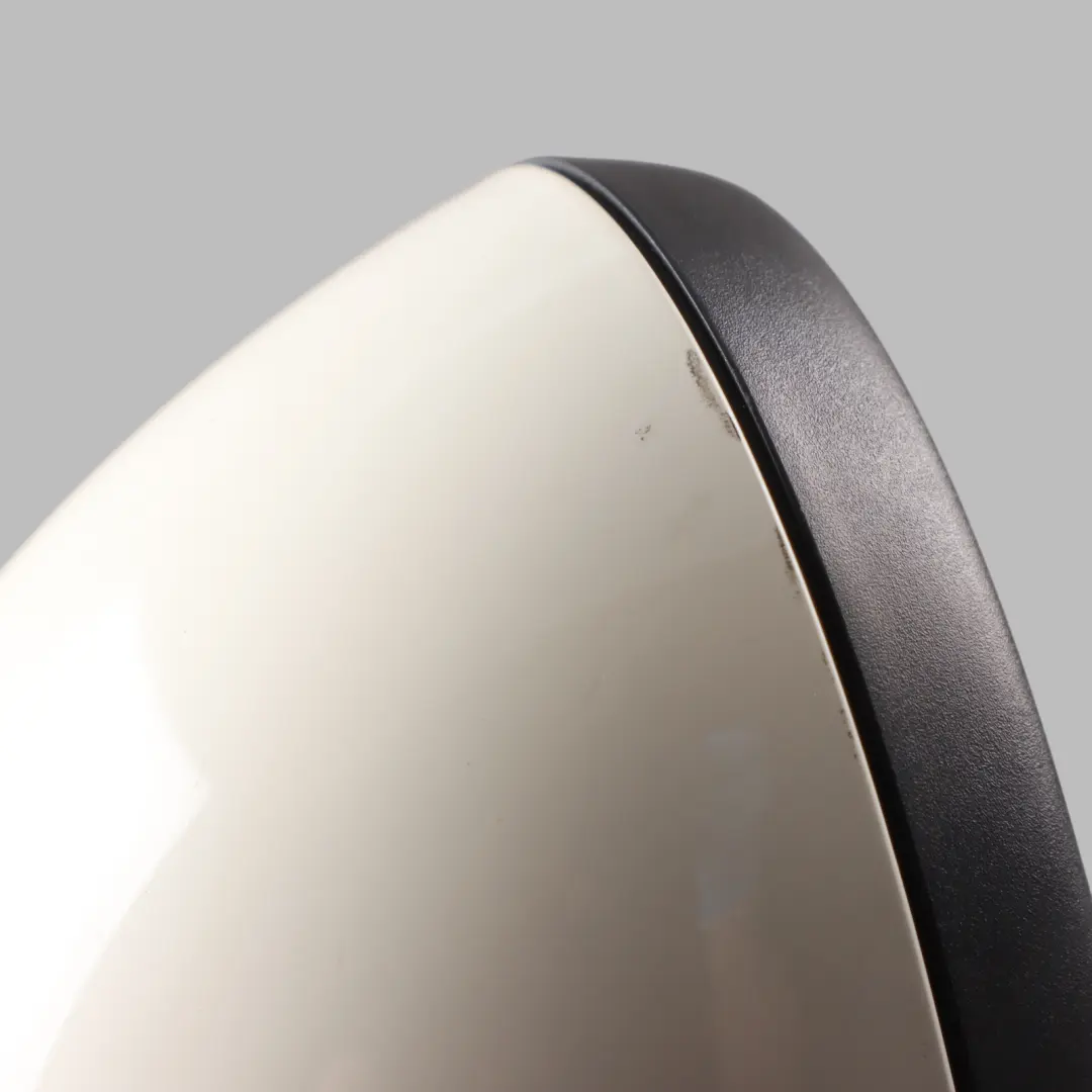 Right Heated Door Wing Mirror O/S Pepper White 850 to Mini Cooper R55 R56 with Part number 2755638 Mini Cooper R55 R56 Right Heated Door Wing Mirror O/S Pepper White 850 - SKU rhd-2755638-PW - Part number 2755638