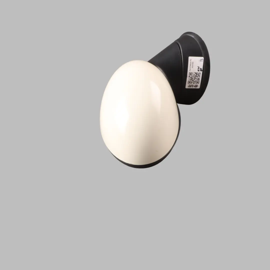 Right Heated Door Wing Mirror O/S Pepper White 850 to Mini Cooper R55 R56 with Part number 2755638 Mini Cooper R55 R56 Right Heated Door Wing Mirror O/S Pepper White 850 - SKU rhd-2755638-PW - Part number 2755638