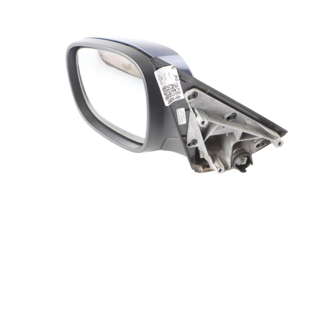 BMW X1 Series E84 Heated Left Wing Mirror N/S Tiefseeblau Deep Sea Blue A76 - SKU rhd-2993767-DSB - Part number 2993767