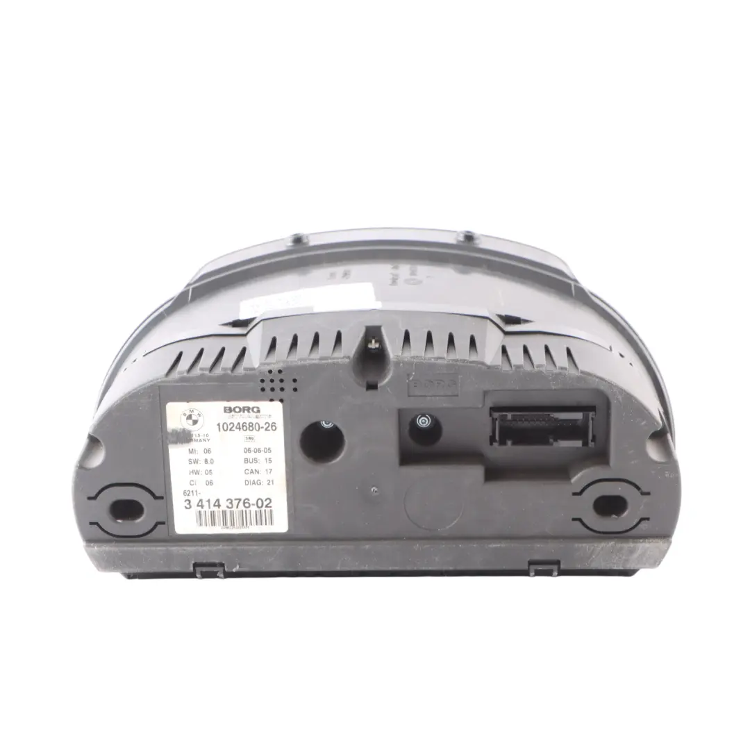 BMW X3 E83 2.0d 3.0d Instrument Cluster Speedo Clocks Manual MPH 3451584 - SKU rhd-3451584-2 - Part number 3414376