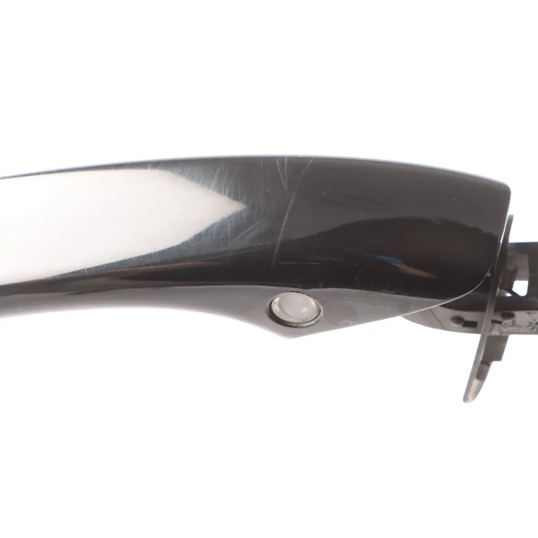 4M Front Door Outer Handle Pull Right O/S Mythical Black - Y9T to Audi Q7 with Part number 4H0837206 Audi Q7 4M Front Door Outer Handle Pull Right O/S Mythical Black - Y9T - SKU RHD-4H0837206-MYB - Part number 4H0837206