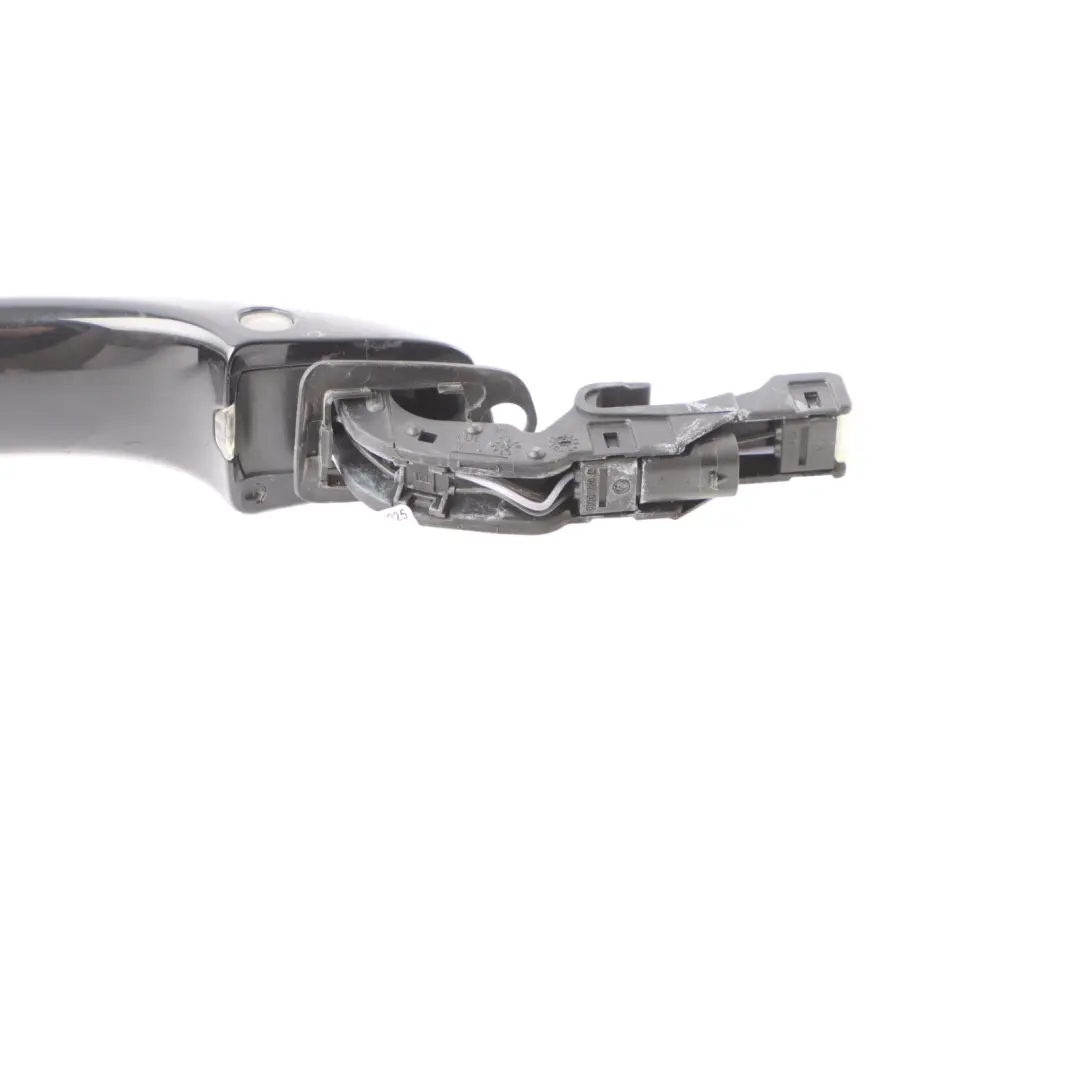 4M Front Door Outer Handle Pull Right O/S Mythical Black - Y9T to Audi Q7 with Part number 4H0837206 Audi Q7 4M Front Door Outer Handle Pull Right O/S Mythical Black - Y9T - SKU RHD-4H0837206-MYB - Part number 4H0837206