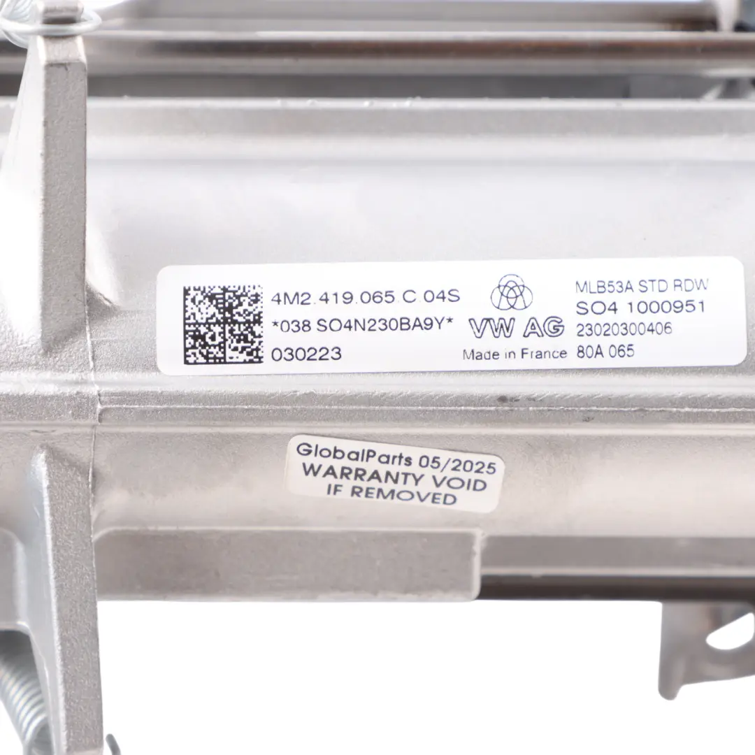 Audi Q7 4M Electric Adjustable Steering Column - SKU RHD-4M2419065C - Part number 4M2419065C