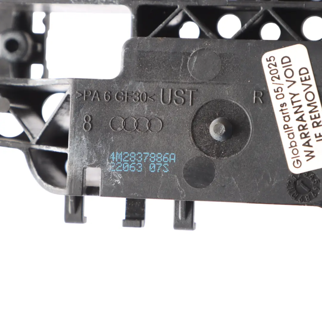 4M Front Door Handle Exterior Right O/S Mount Bracket Plate to Audi Q7 with Part number 4M2837886A Audi Q7 4M Front Door Handle Exterior Right O/S Mount Bracket Plate - SKU RHD-4M2837886A - Part number 4M2837886A