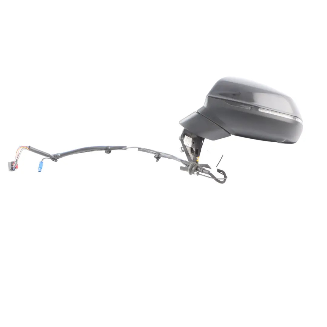 Audi Q7 4M Wing Mirror Left N/S Mythical Black Metallic - Y9T - SKU RHD-4M2857409AJ-MYB - Part number 4M2857409AJ
