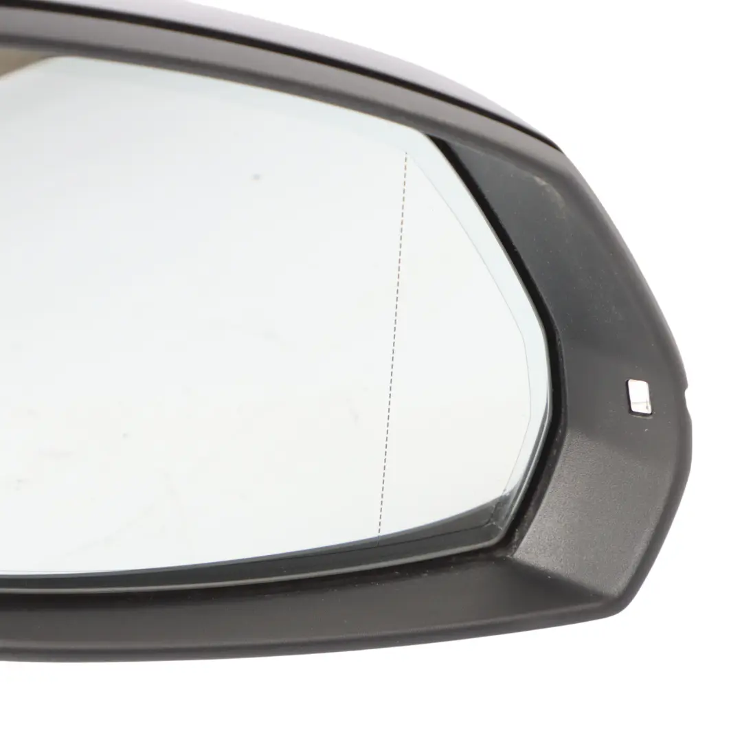 Audi Q7 4M Front Mirror Wing Door Electric Power Right O/S Mythical Black - Y9T - SKU RHD-4M2857410AS-MYB - Part number 4M2857410AS