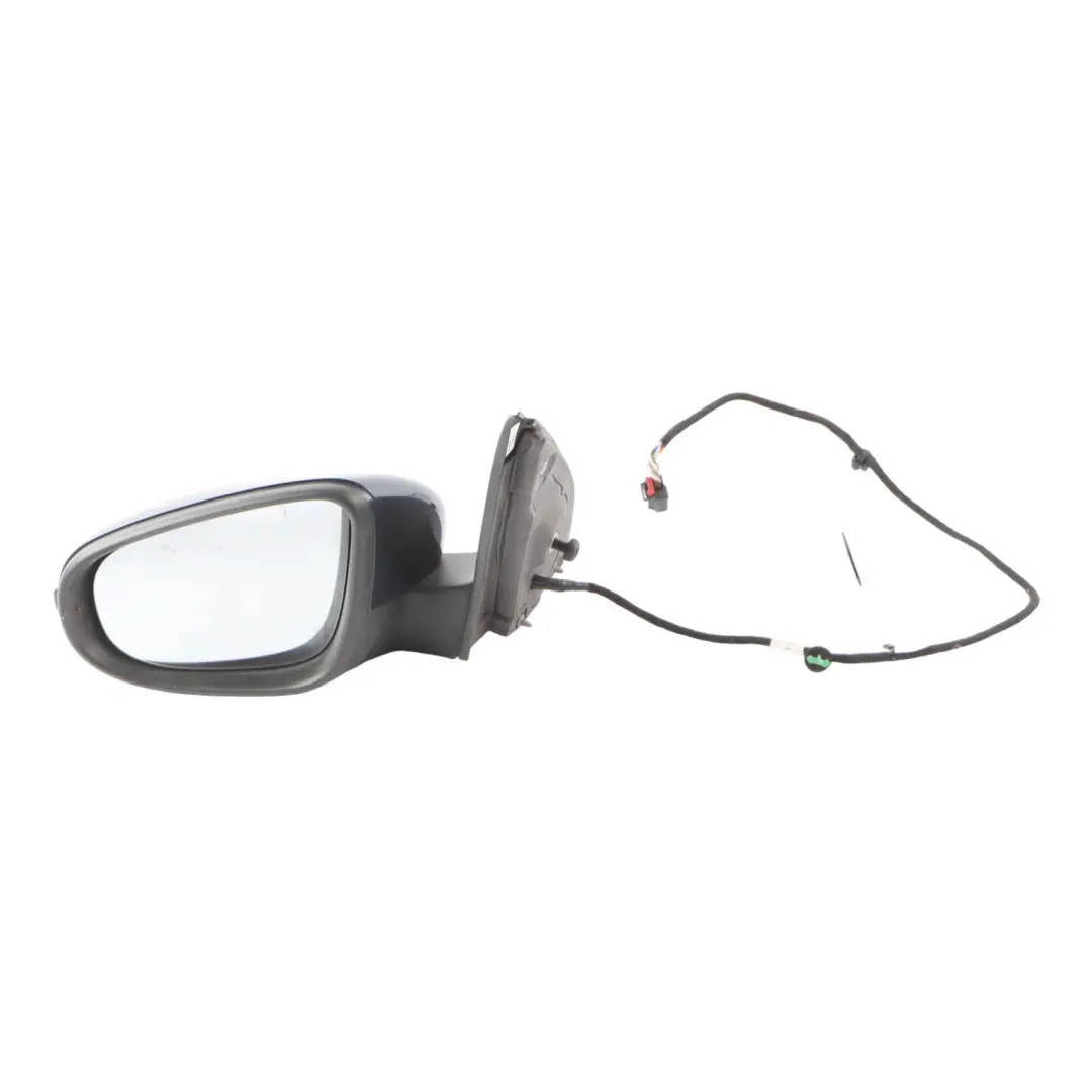 Wing Mirror Left N/S Electric Blue Graphite Pearl Effect C5F to Volkswagen Golf 6 with Part number 5K0857507AH Volkswagen Golf 6 Wing Mirror Left N/S Electric Blue Graphite Pearl Effect C5F - SKU RHD-5K0857507AH-BGR - Part number 5K0857507AH