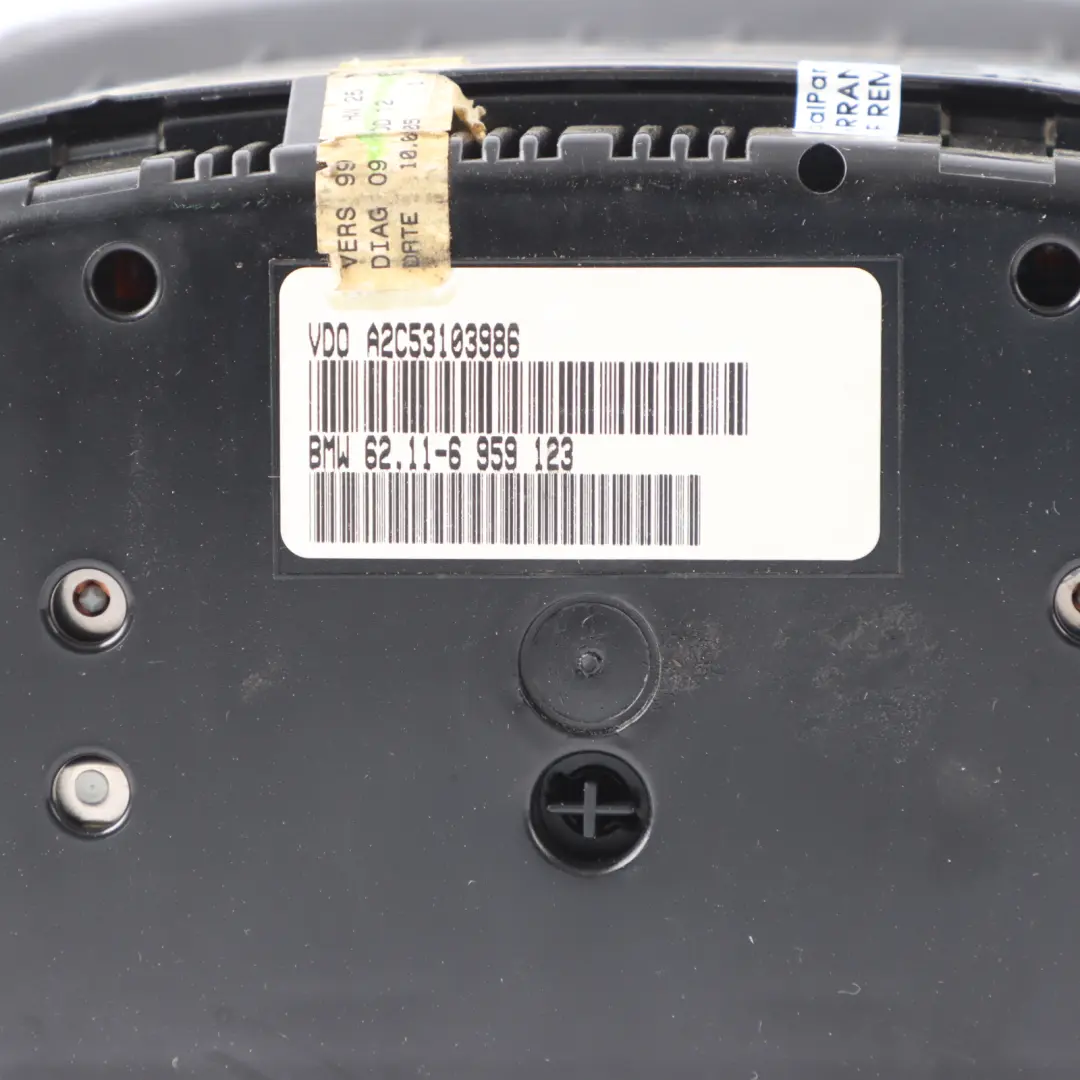 Instrument Cluster Speedo Clocks MPH Automatic 6959123 to BMW X5 E53 with Part number 9147697 BMW X5 E53 Instrument Cluster Speedo Clocks MPH Automatic 6959123 - SKU rhd-6959123 - Part number 9147697