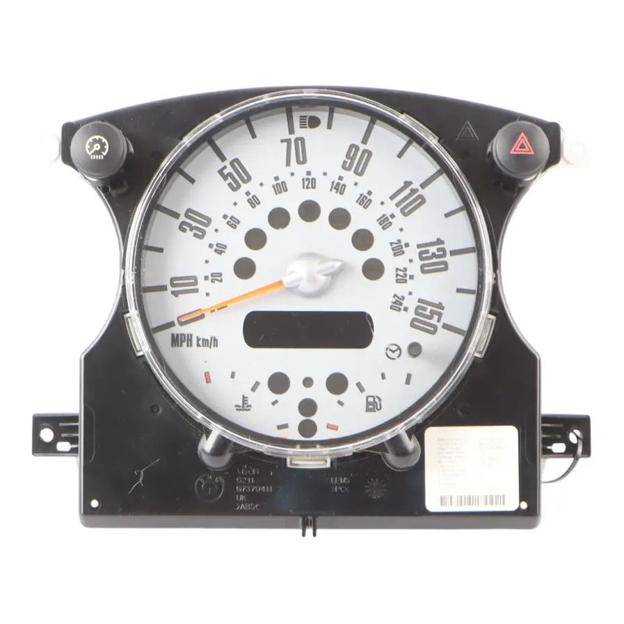 Speedometer Speedo Clock Instrument Cluster 6972076 to MINI Cooper One R50 R52 with Part number 6936282 MINI Cooper One R50 R52 Speedometer Speedo Clock Instrument Cluster 6972076 - SKU RHD-6972076-2 - Part number 6936282