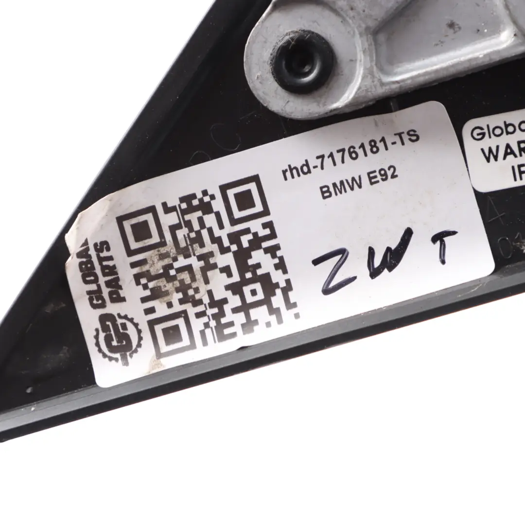  Door Wing Mirror BMW E92 E93 Auto Dip Power Fold Left N/S Titansilber Silver 354 - SKU RHD-7176181-TS - Part number 7176181