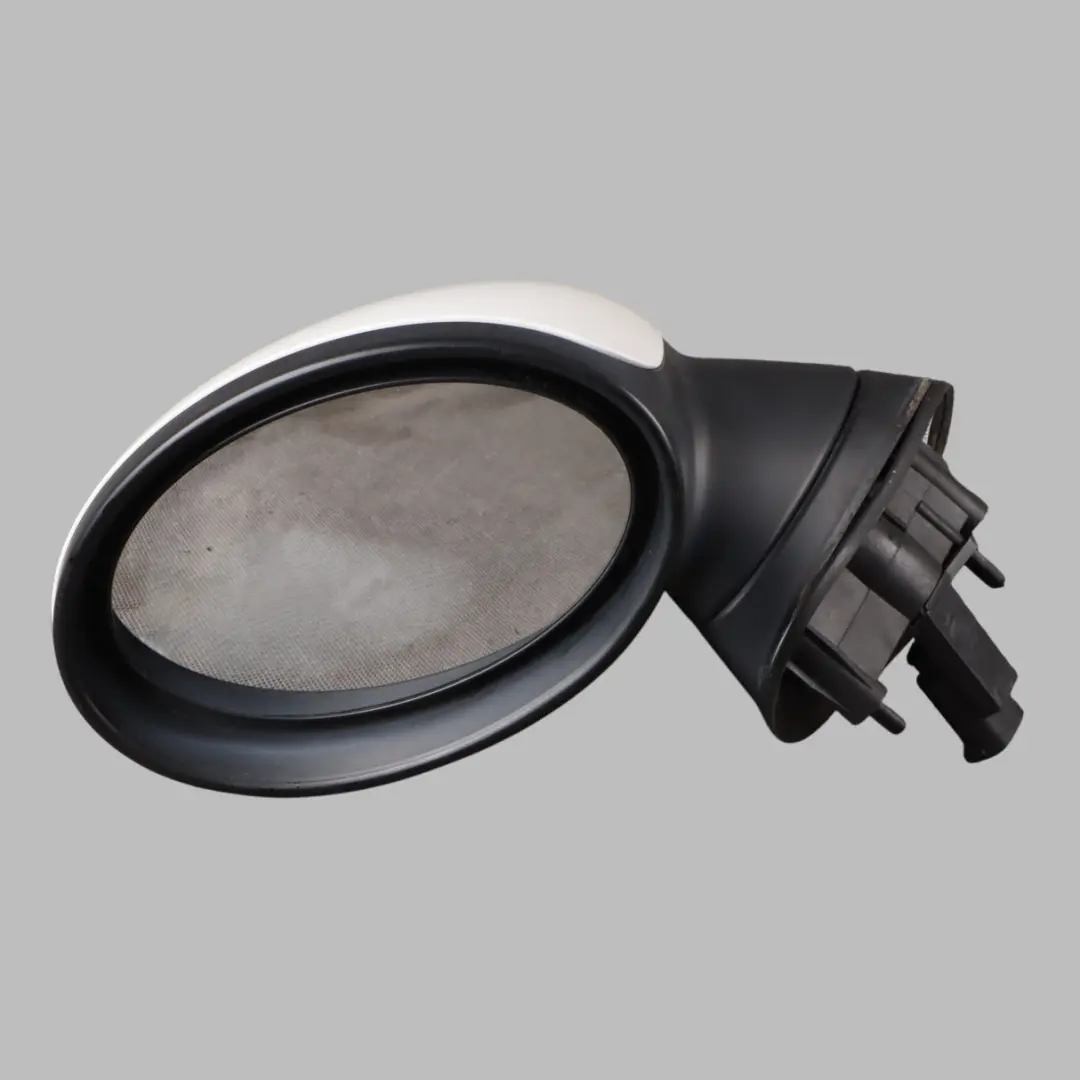 Wing Mirror Mini Cooper One R50 R53 Outside Left Door N/S White 3 Pins to with Part number 7192471 Wing Mirror Mini Cooper One R50 R53 Outside Left Door N/S White 3 Pins - SKU rhd-7192471-WHI - Part number 7192471