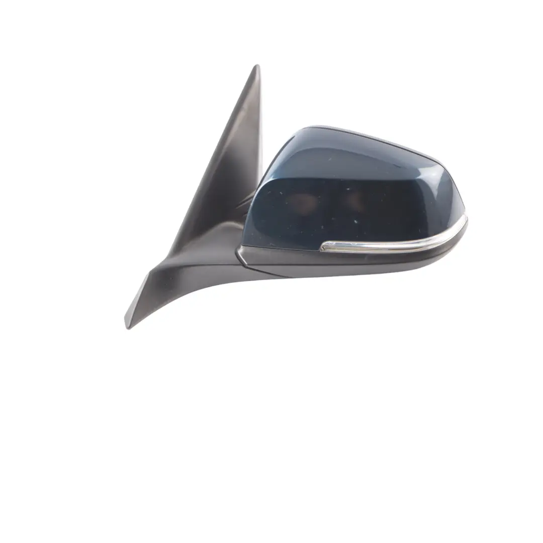 BMW F20 Wing Mirror Heated Door Left N/S Outside 6 Pin Midnight Blue B38 - SKU rhd-7242703-MBM - Part number 7242703